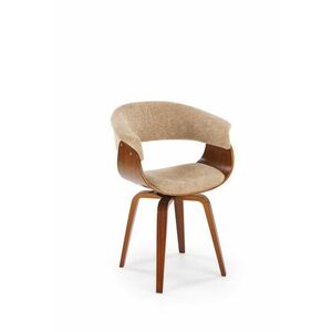 Étkezőszék, szövet - fa, bézs - dió - SPOT - Butopêa kép