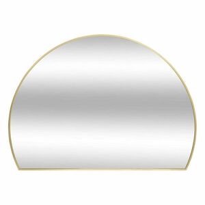 Fali tükör, arany fém kerettel, 90x65 cm - DEMI-LUNE - Butopêa kép
