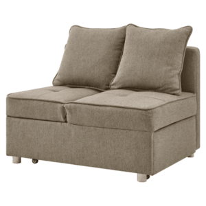 Kihúzható kanapé, bézses barna, OSVALDO kép