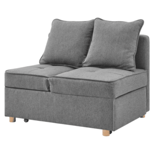 Kihúzható kanapé, szürke, OSVALDO kép