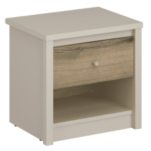 Éjjeliszekrény, kasmír/evoke tölgy, KAROS 1S kép