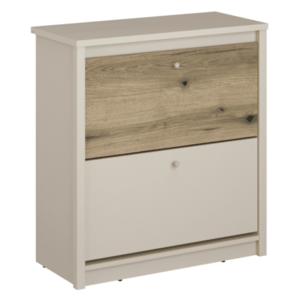 Cipősszekrény, kasmír/evoke tölgy, KAROS 2K kép