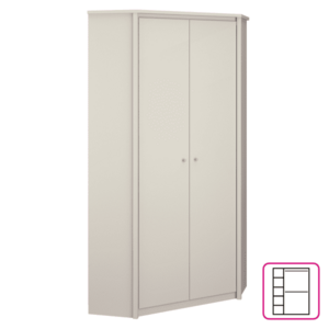 Sarokszekrény, kasmír, KAROS 2D kép