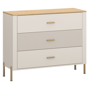 Komód, kasmír/kő tölgy, RUNOL 3S kép