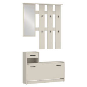 Előszobabútor összeállítás, kasmír, VIRA-MECKI NEW kép