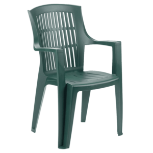 Kerti rakásolható fotel, zöld, ARPOA kép