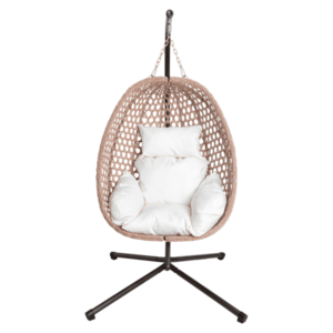 Függőfotel, rézszínű/bézs/krém, SANAN kép