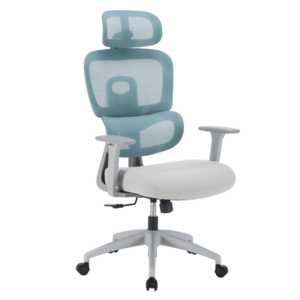 Irodai szék, neomint/világosszürke/szürke, ERMEN kép