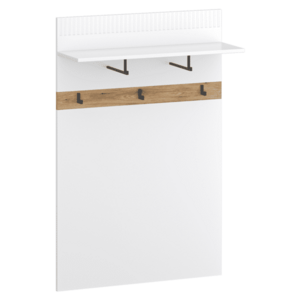 Fogas panel 80, fehér/evoke tölgy, VELIS kép