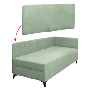 Oldallap heverőhöz, zöld, ISIB kép