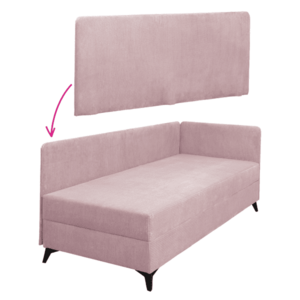 Oldallap heverőhöz, rózsaszín, ISIB kép