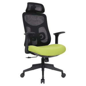 Irodai szék, zöld/fekete, SULIVAN kép