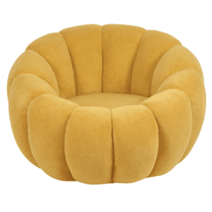 Luxus fotel, sárga, TEKVIO kép