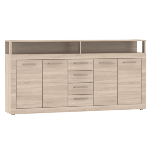 Kombinált komód, sonoma tölgy, LUNYSA kép