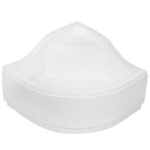 Zuhanytálca félköríves Olivier II 90/90/21/28 + lábak kép