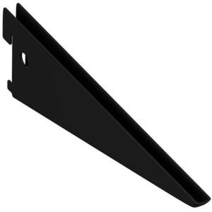 U-tartó 220 mm fekete matt kép