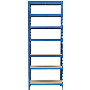 Fém tárolóállvány 220x90x60cm – 7 polc/175kg kép