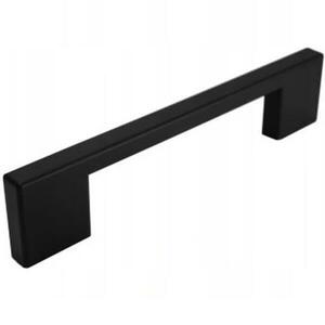 Bútor fogantyú műanyag CLP L-137 128/96 fekete matt kép