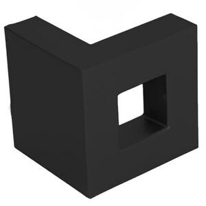 Bútor fogantyú műanyag KWJ L-25 fekete matt kép