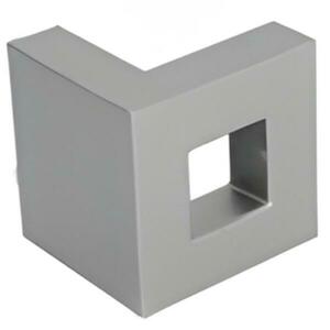 Bútor fogantyú műanyag KWJ L-25 króm matt kép