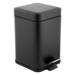 Papírkosári Muti-Blk fekete/négyzet kép