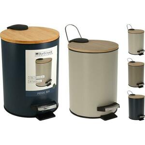 Szemetes 3 l bambusz fedéllel mix C88000130 kép