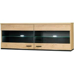 Fali szekrény 9 John tölgy lefkas/fekete kép