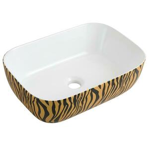 Mosdókagyló lapon Tiger kép