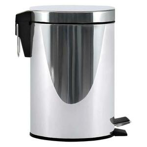 Kosár pedállal 3 l ezüst kép