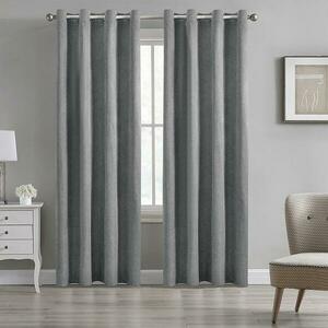 Füles függöny BLT 312/3/4 BLACKOUT 140x250 sötét szürke kép