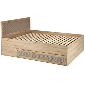 Ágy Borneo 160 tölgy artisan/természetes kép