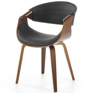 Szék K544 fekete/dió kép