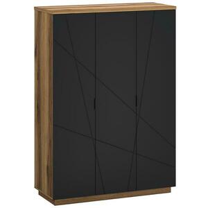 Szekrény Orient H Tölgy Delano/Fekete kép