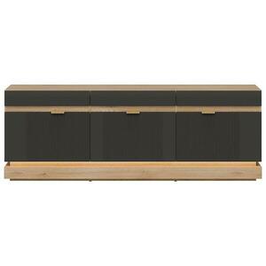 Szekrény RTV Milton Ml01 Tölgy Crem Torro Antracit kép