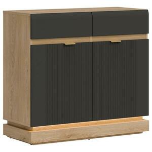 Komód Milton ML02 tölgy crem torro antracit kép