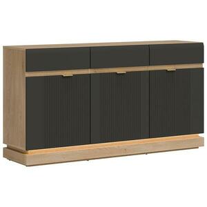 Komód Milton ML03 tölgy crem torro antracit kép