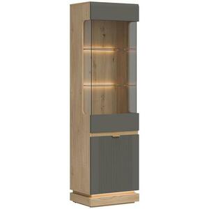 Vitrin L/P Milton Ml05 tölgy Crem Torro Szürke kép
