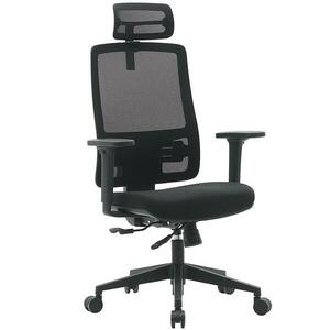 Forgószék Popstar Mesh Lux fekete kép