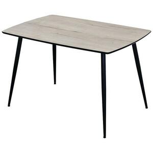 Asztal Pavel 12527 120x80 Tölgy 8103-2/Fekete kép