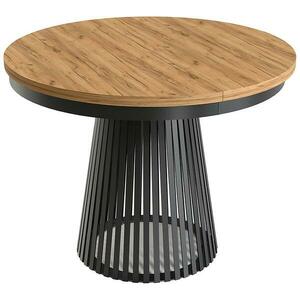 Összecsukható asztal Garda fekete/Kraft Arany kép