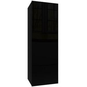 Függő szekrény Izumi-22-BL fekete mat/fényes kép