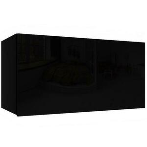 Függő szekrény Izumi-31-BL fekete mat/fényes kép