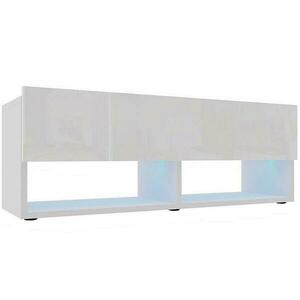 Szekrény RTV Izumi 105 WH fehér mat/fényes kép