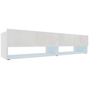 Szekrény RTV Izumi 175 WH fehér mat/fényes kép