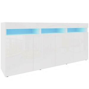 Komód Izumi 175 WH fehér mat/fényes kép