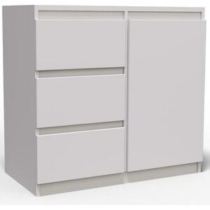 Komód Merg 3S1F fehér kép