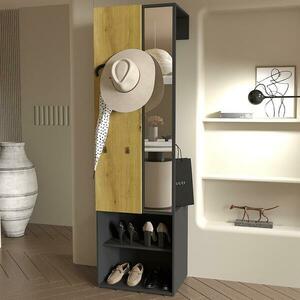 Előszobafal fekete kép