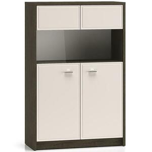 Vitrin Avante 03 Milton tölgy Windmill Dark/Kasmír kép