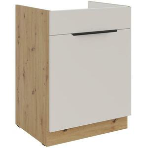 Konyhaszekrény Solea cashmere/artisan 60ZL 1S BB kép