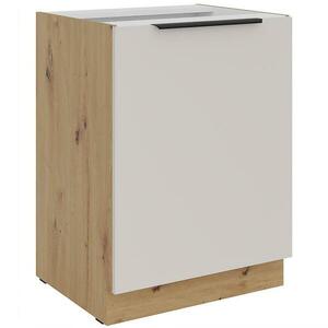 Konyhaszekrény Solea cashmere/artisan 60D 1F BB kép